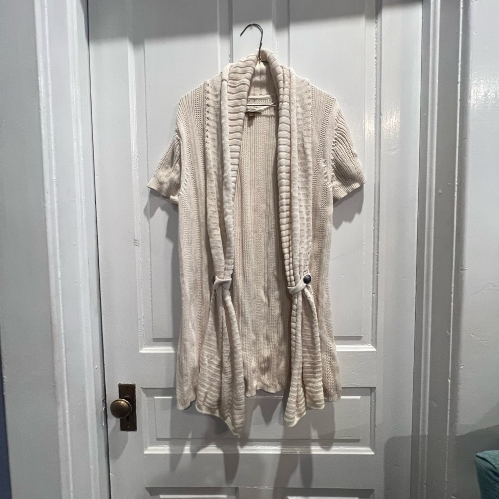 Sonoma Cream Knit Cardigan